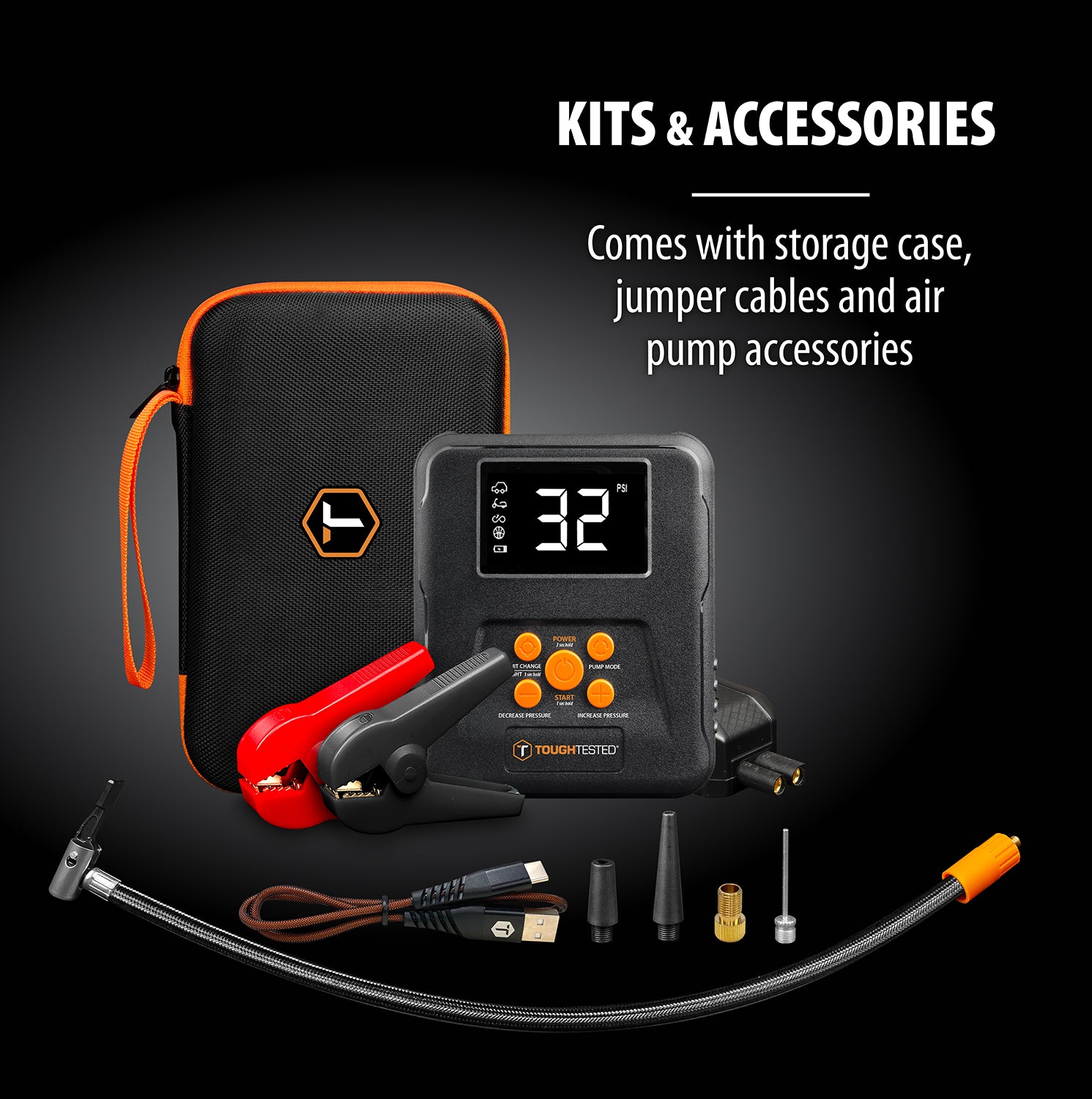 An application scenario or product detail of jump starter and tire inflator power station - Image 10