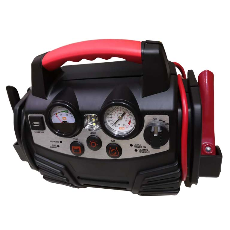 An application scenario or product detail of jump starter and tire inflator power station - Image 11