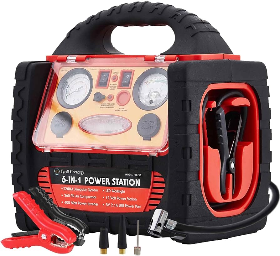 Featured image for the jump starter and tire inflator power station guide