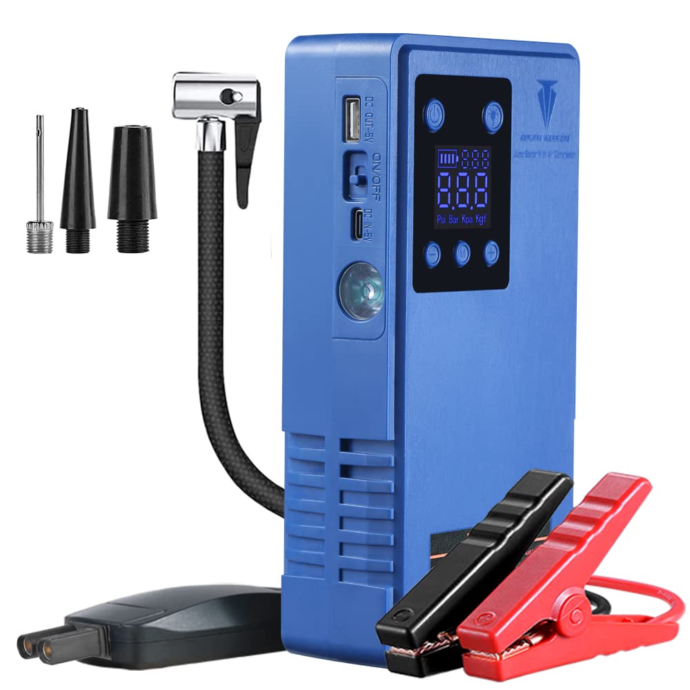An application scenario or product detail of jump starter tire inflator power station - Image 20