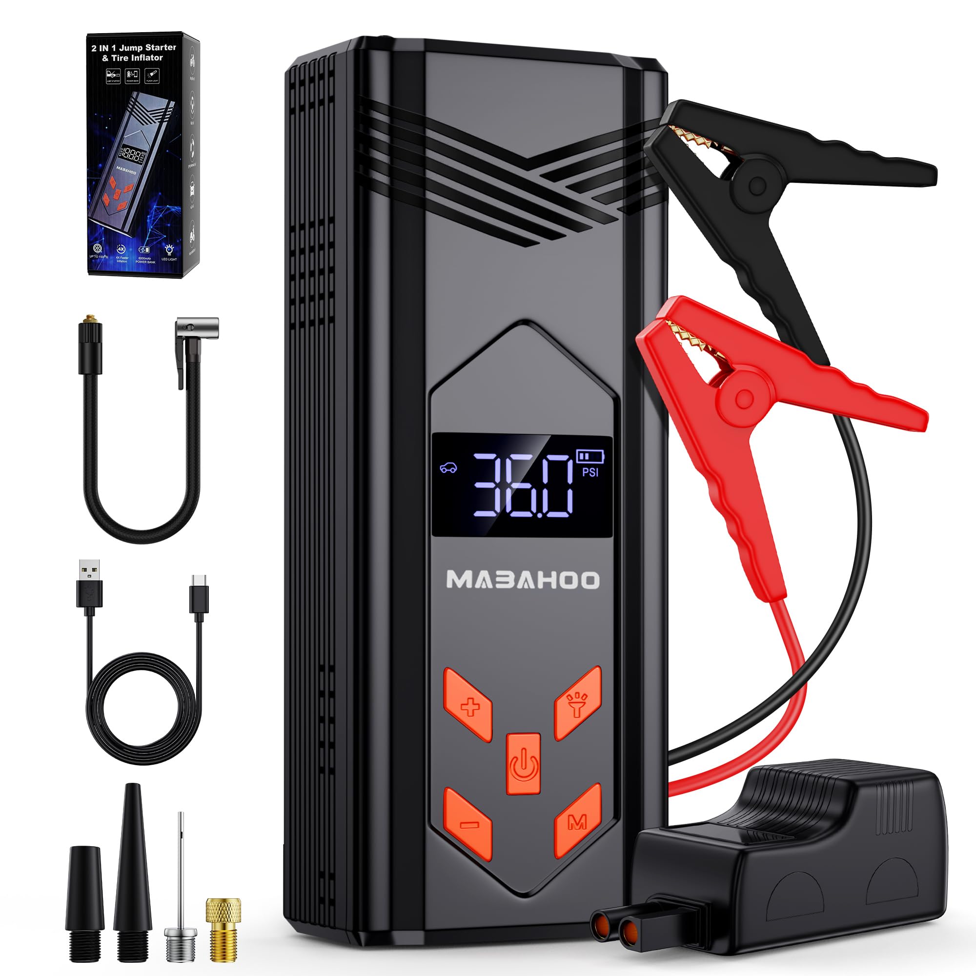 An application scenario or product detail of jumpstarter and tire inflator - Image 9