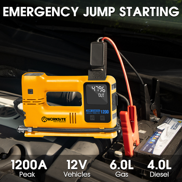 An application scenario or product detail of jumpstarter and tire inflator - Image 22