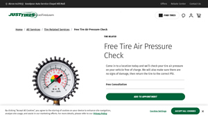 Just Tires - Free Tire Air Pressure Check
