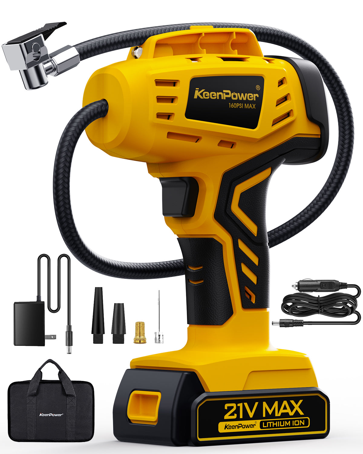 An application scenario or product detail of keen power tire inflator - Image 11