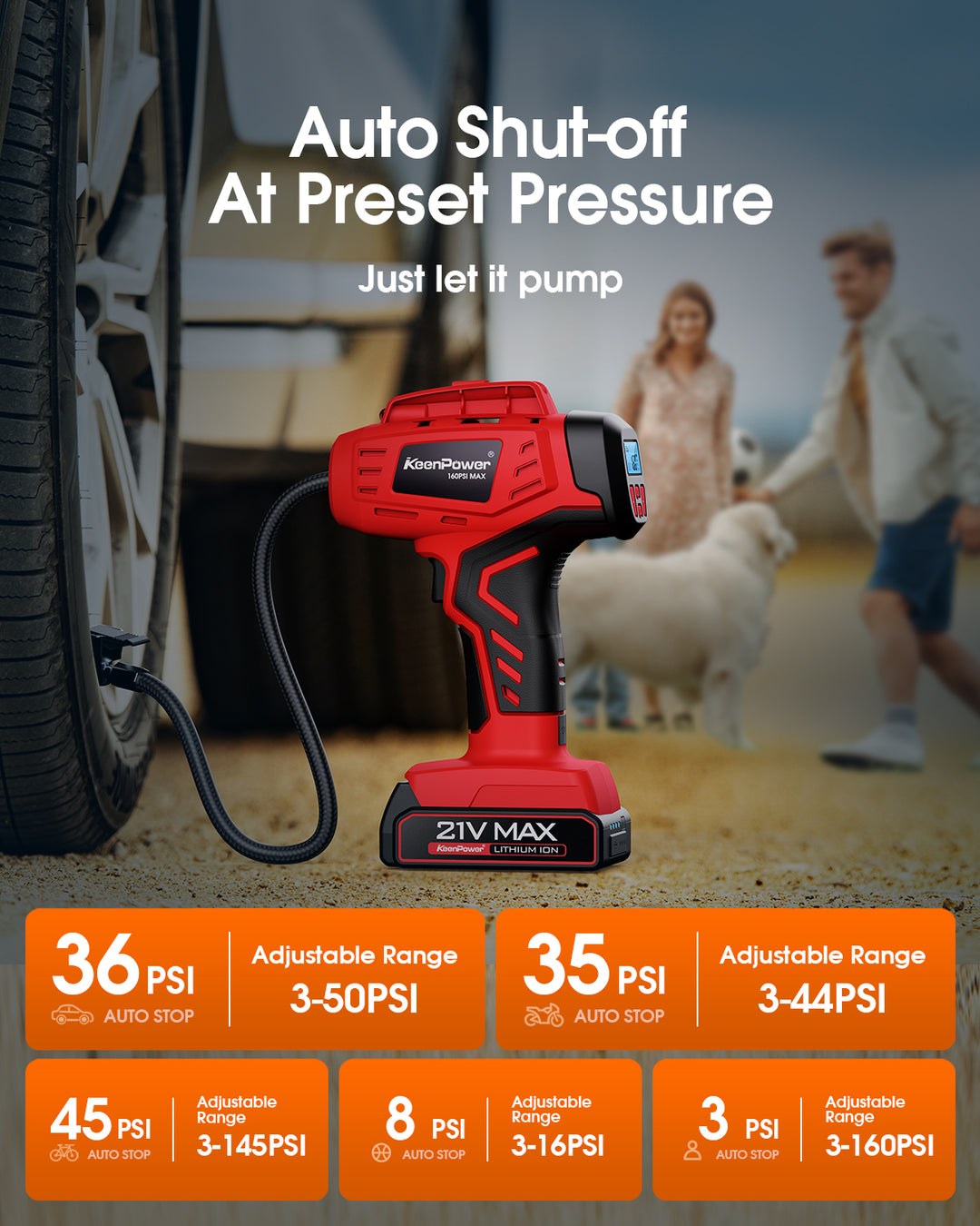 An application scenario or product detail of keen power tire inflator - Image 13