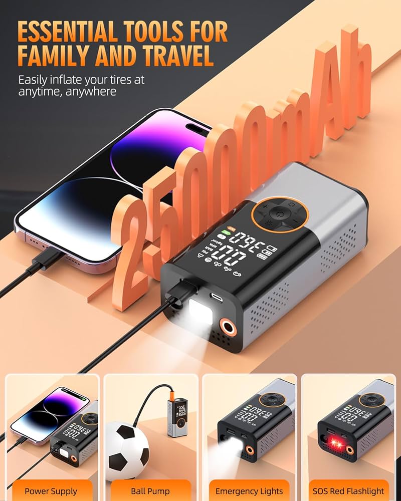 An application scenario or product detail of kuxisa tire inflator - Image 3