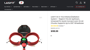 LASFIT - H4 4-Tire Inflation/Deflation System