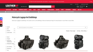 LeatherUp - Motorcycle Luggage & Saddlebags