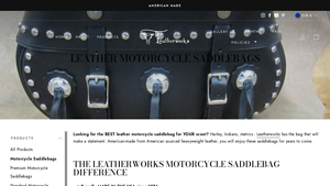 Leatherworks Inc. - Premium Leather Motorcycle Saddlebags