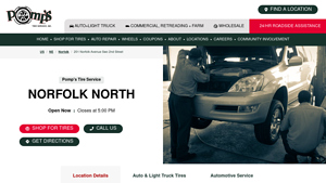 Pomp's Tire Service - Auto & Light Truck Tires