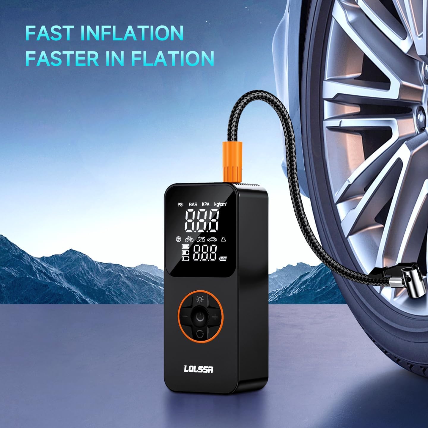 An application scenario or product detail of lolssa tire inflator manual - Image 14