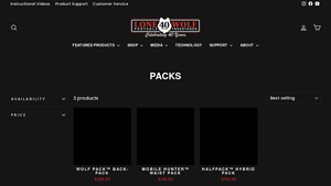 Lone Wolf Custom Gear - Wolf Pack™️ Backpack