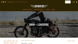 Longride - Vintage BMW Saddlebags