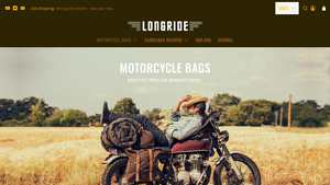 Longride - Classic Retro Motorcycle Bags