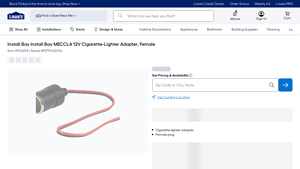 Install Bay - MECCLA 12V Cigarette Lighter Adapter