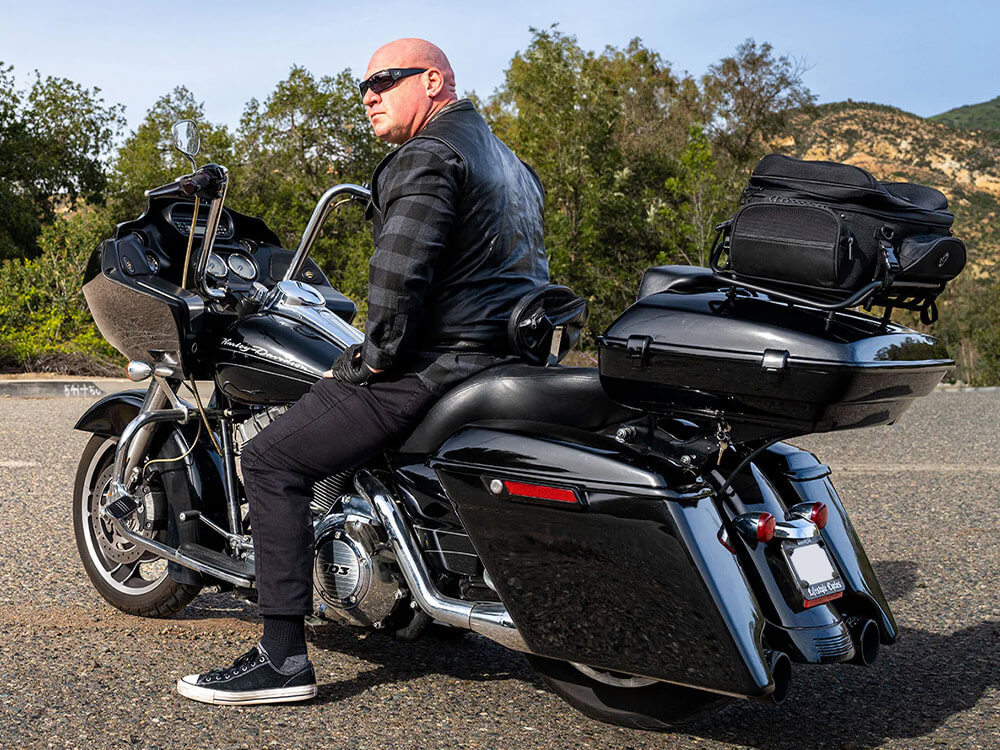 An application scenario or product detail of luggage on motorcycle - Image 7