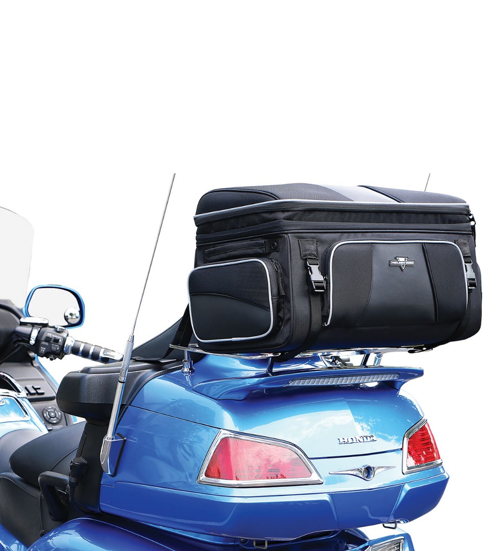 An application scenario or product detail of luggage rack bag motorcycle - Image 14