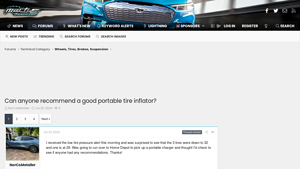 Macheforum - Recommended Portable Tire Inflators