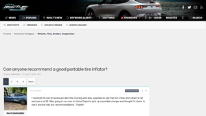 Mache Forum - Portable Tire Inflators