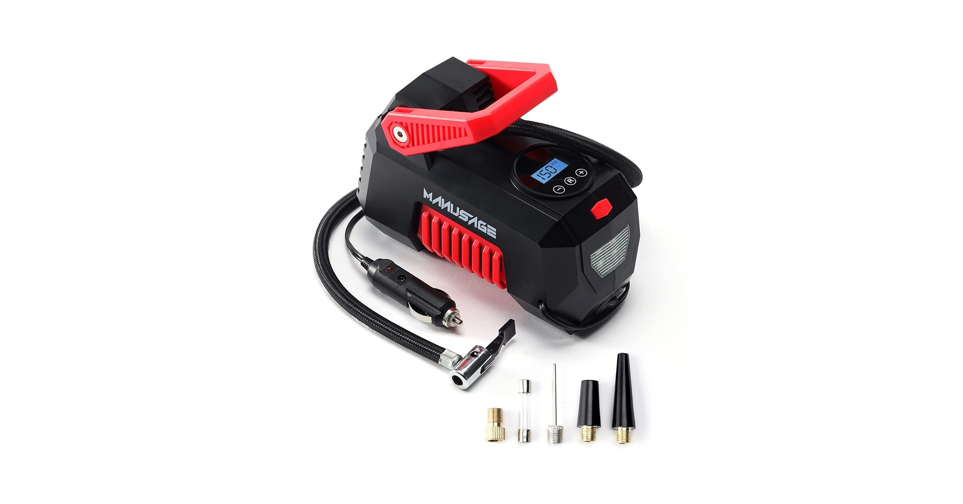 An application scenario or product detail of manual car tire air pump - Image 4