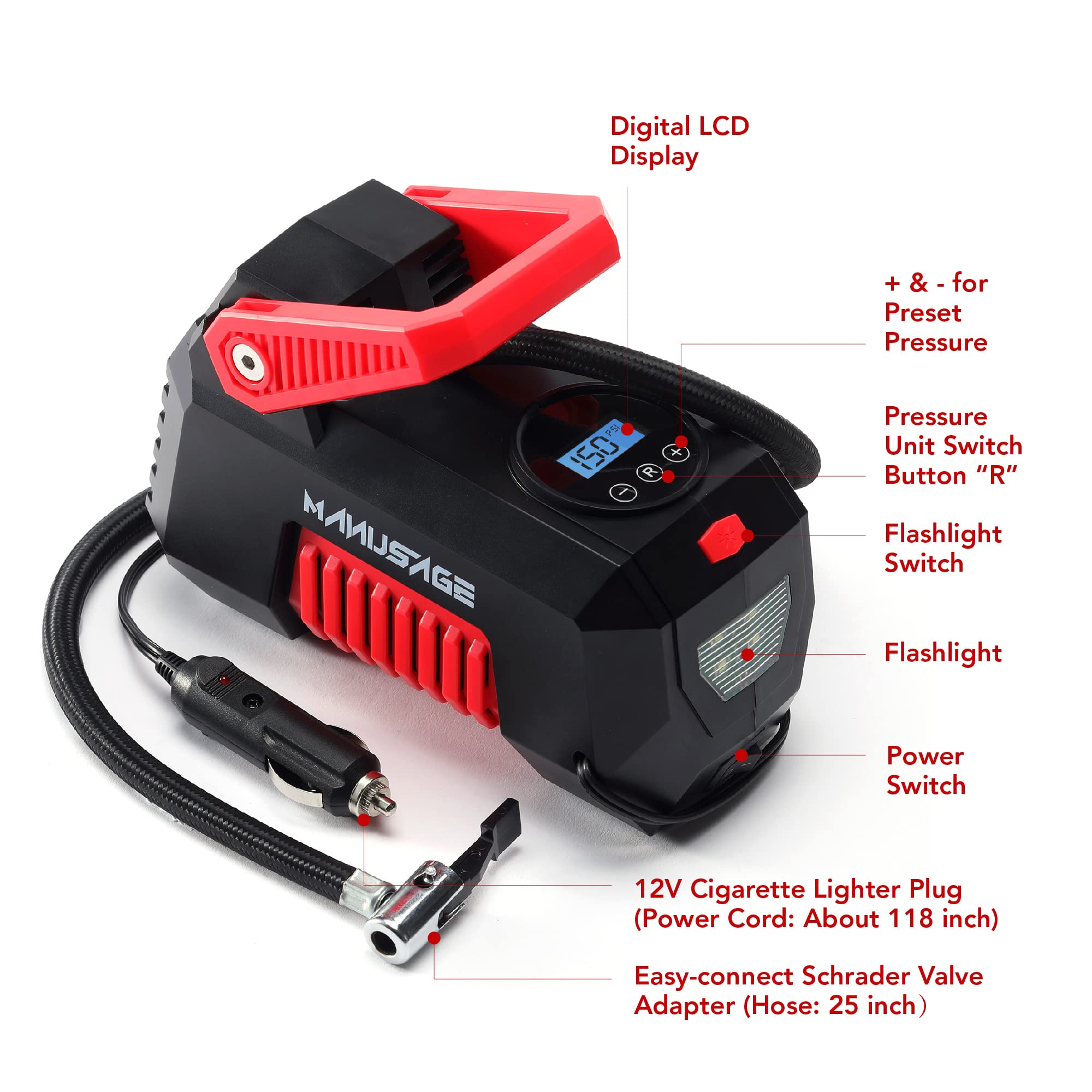 Featured image for the manual car tire air pump guide