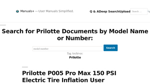 Prilotte - Electric Tire Inflation & Portable Air Compressor