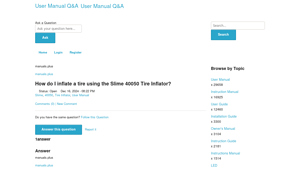 Slime - Tire Inflator 40050