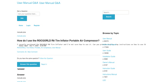 ROCGORLD - R8 Tire Inflator