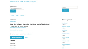 Slime - 40050 Tire Inflator