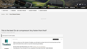 Tozalazz - 12V Air Compressor