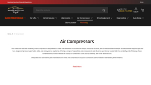 Mechanic Superstore - Air Compressors