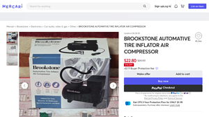 Brookstone - Automotive Tire Inflator