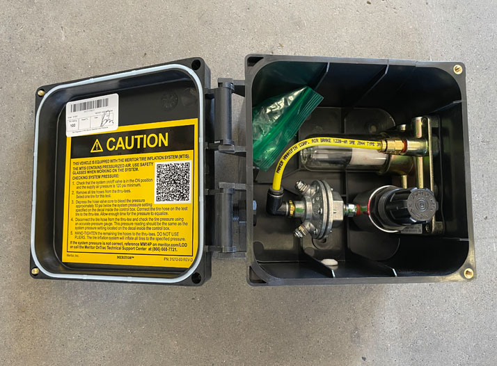 An application scenario or product detail of meritor tire inflation system - Image 2