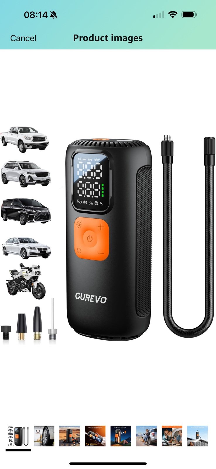 An application scenario or product detail of merlin digital tire inflator - Image 21