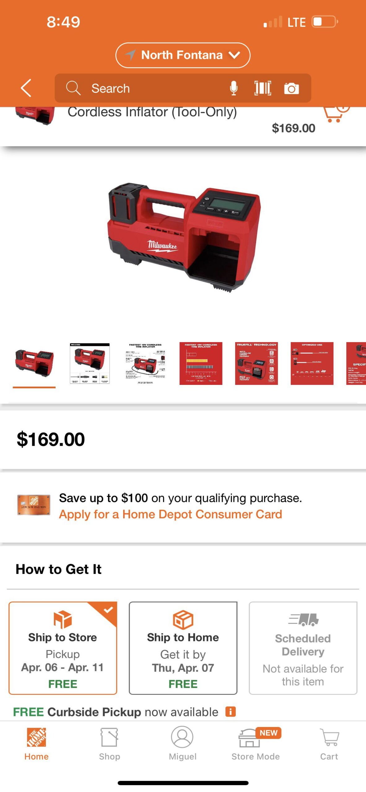 An application scenario or product detail of milwaukee tire inflator home depot - Image 19