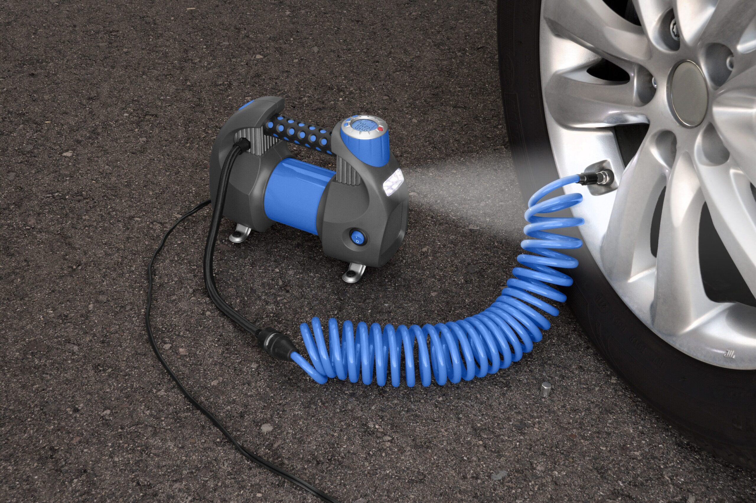 An application scenario or product detail of monkey grip tire inflator - Image 11