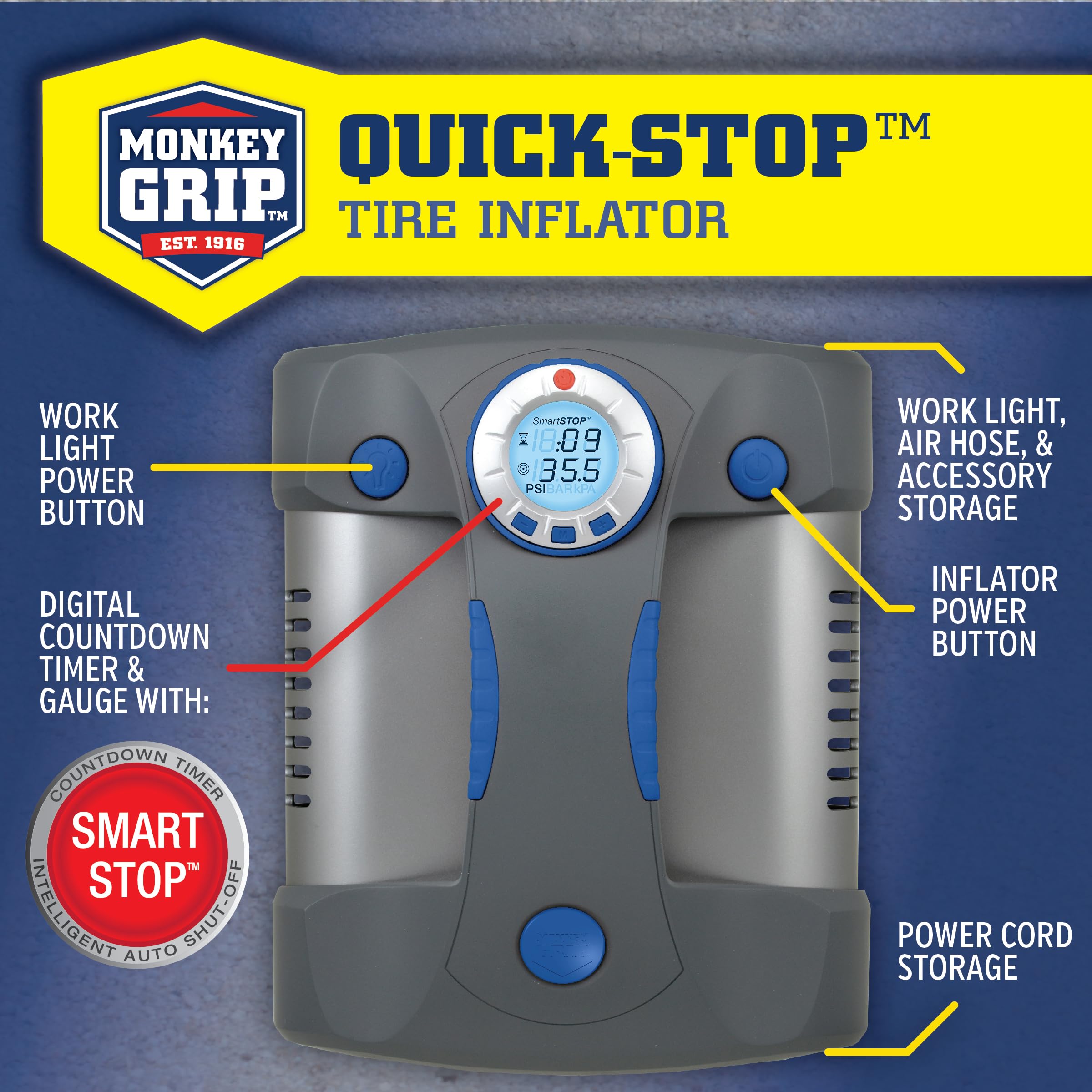 An application scenario or product detail of monkey grip tire inflator - Image 16