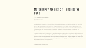 MotoPumps® - Air Shot 2.1