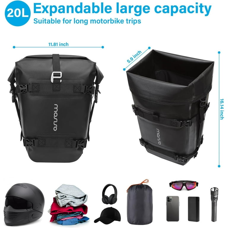 An application scenario or product detail of motorbike tail bag - Image 23