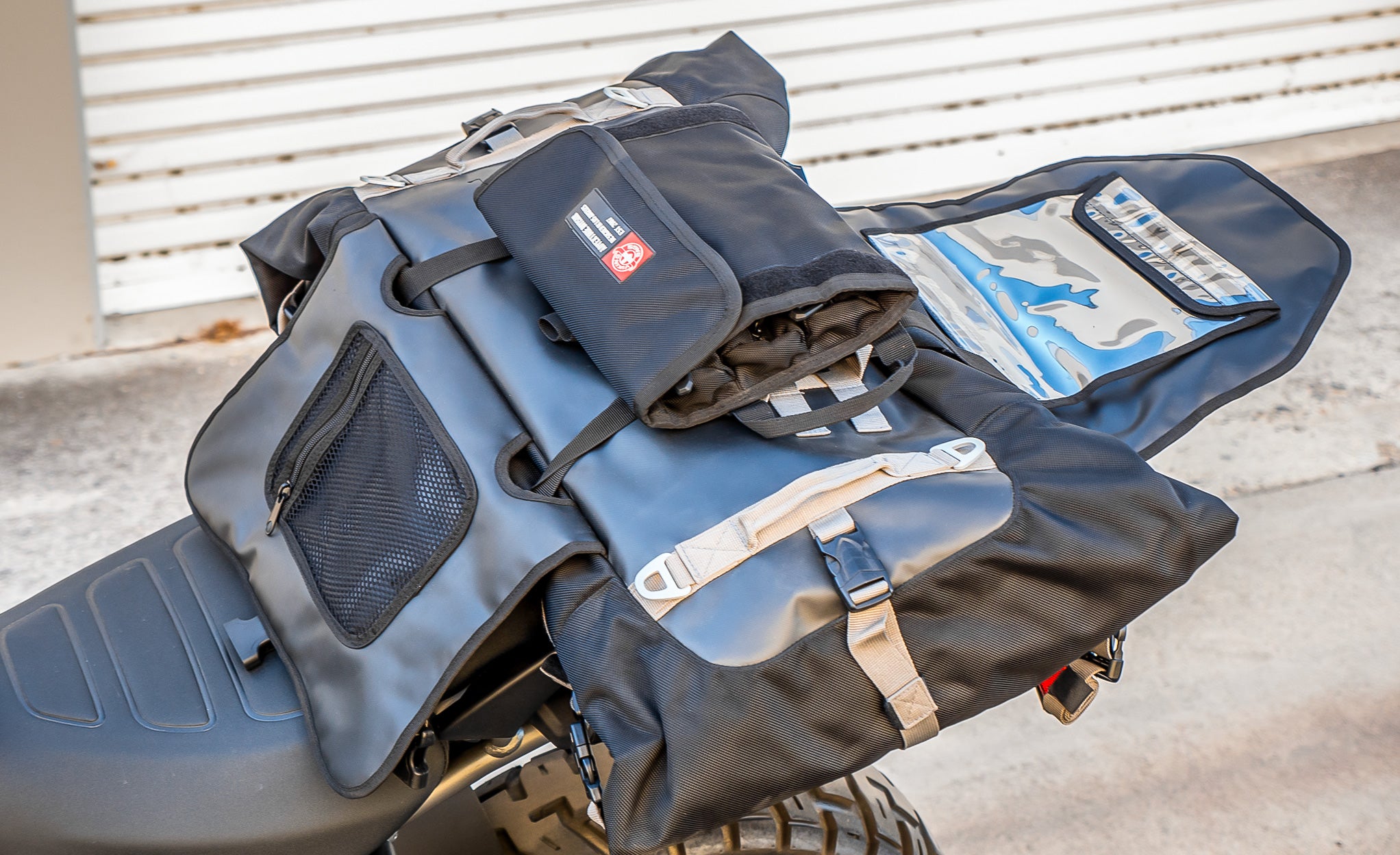 An application scenario or product detail of motorcycle adventure bags - Image 10