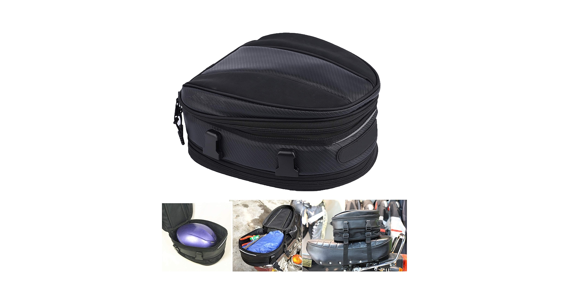 An application scenario or product detail of motorcycle back seat bag - Image 21