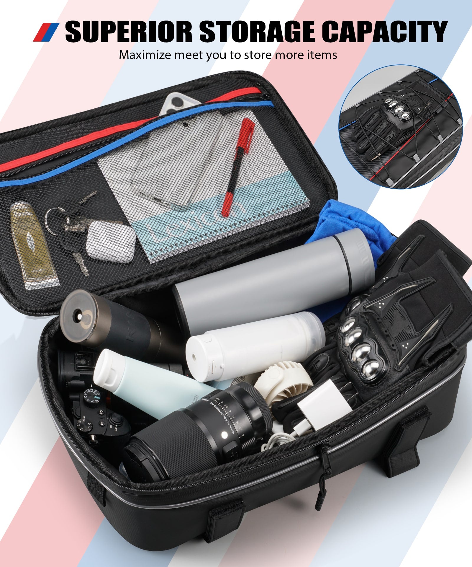 An application scenario or product detail of motorcycle bag - Image 19