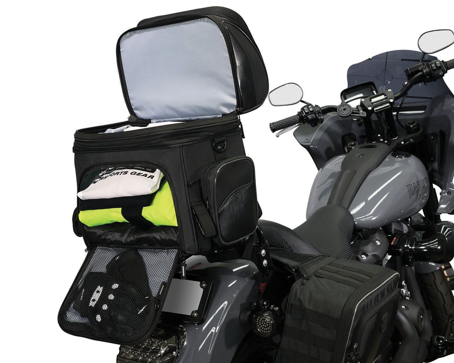 An application scenario or product detail of motorcycle bags for luggage rack - Image 19