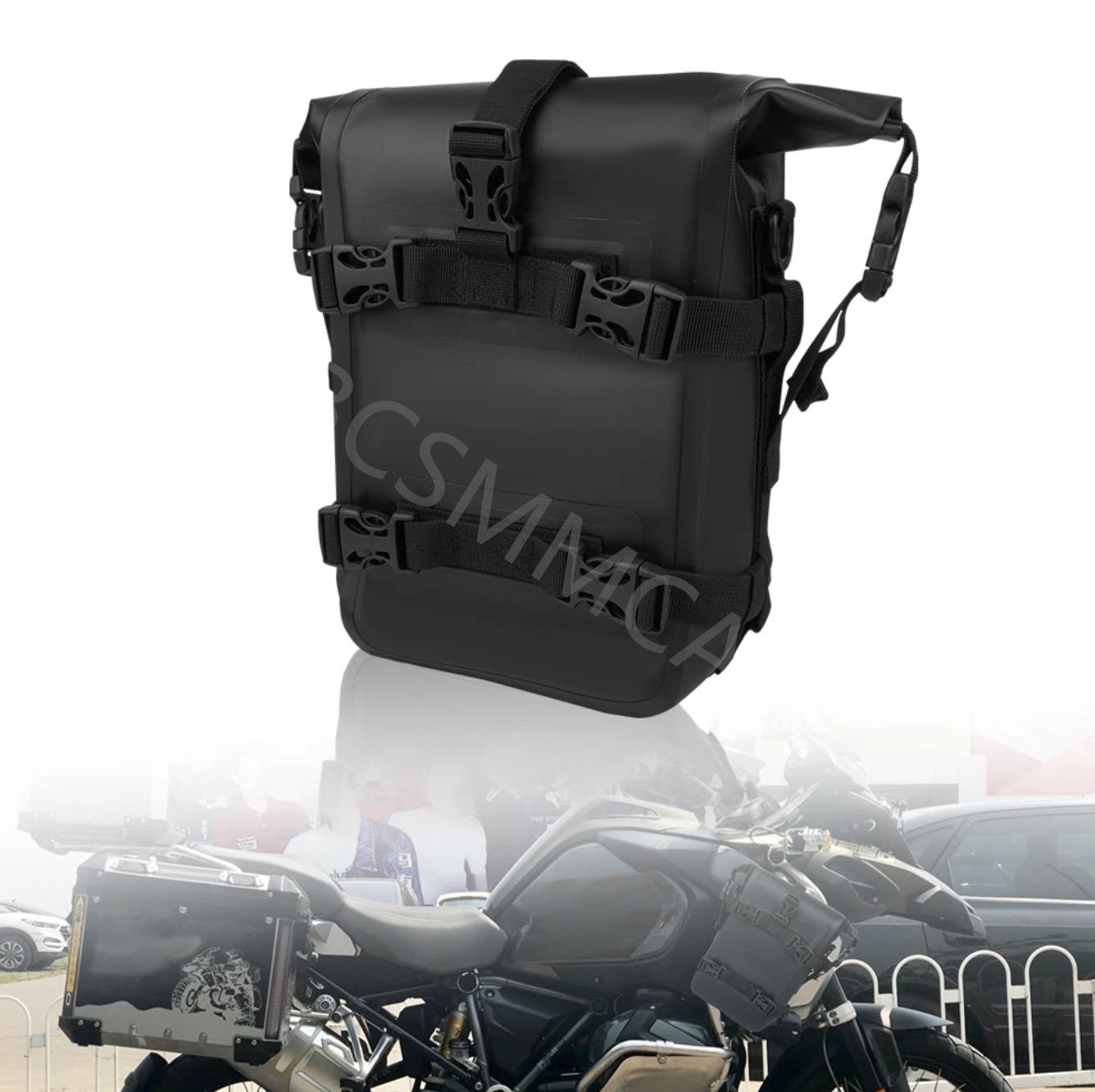 An application scenario or product detail of motorcycle crash bar bags - Image 22