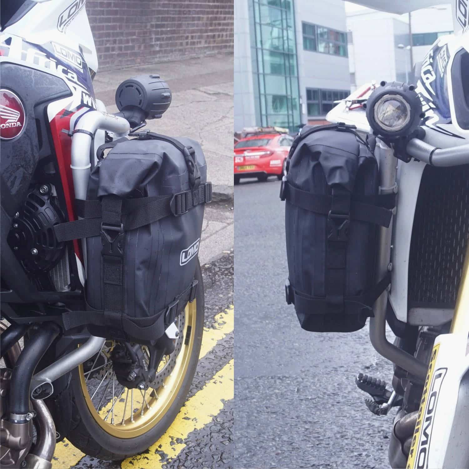 An application scenario or product detail of motorcycle crash bar bags - Image 23