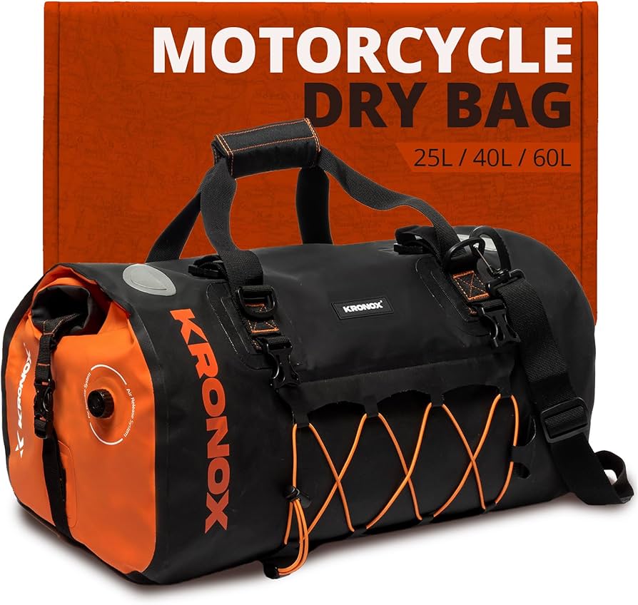 Featured image for the motorcycle duffel bag guide