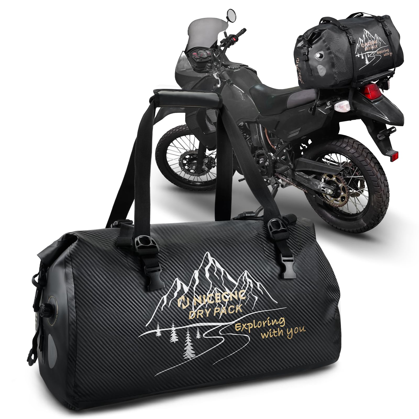 An application scenario or product detail of motorcycle duffel bags - Image 7