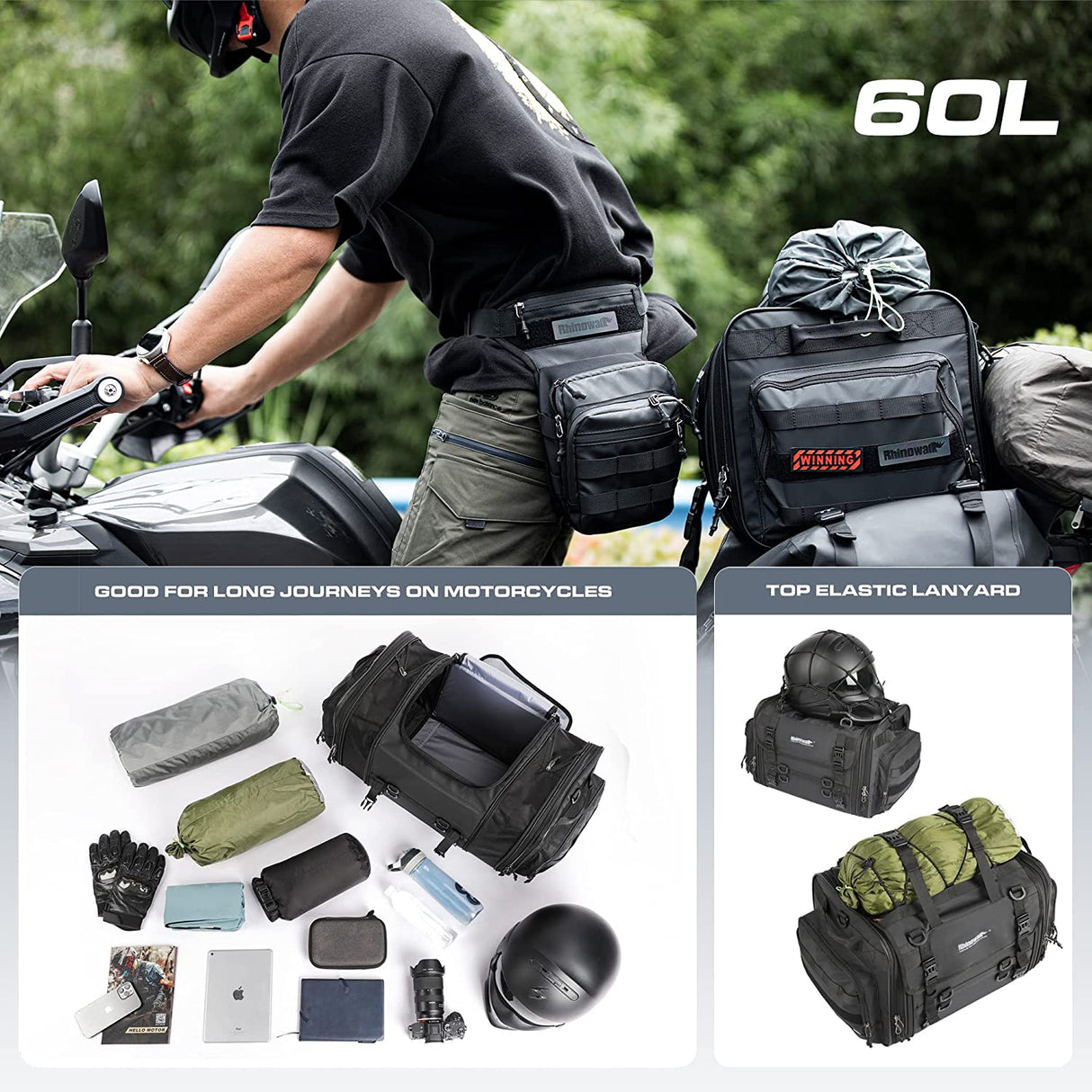 An application scenario or product detail of motorcycle gear bags - Image 19