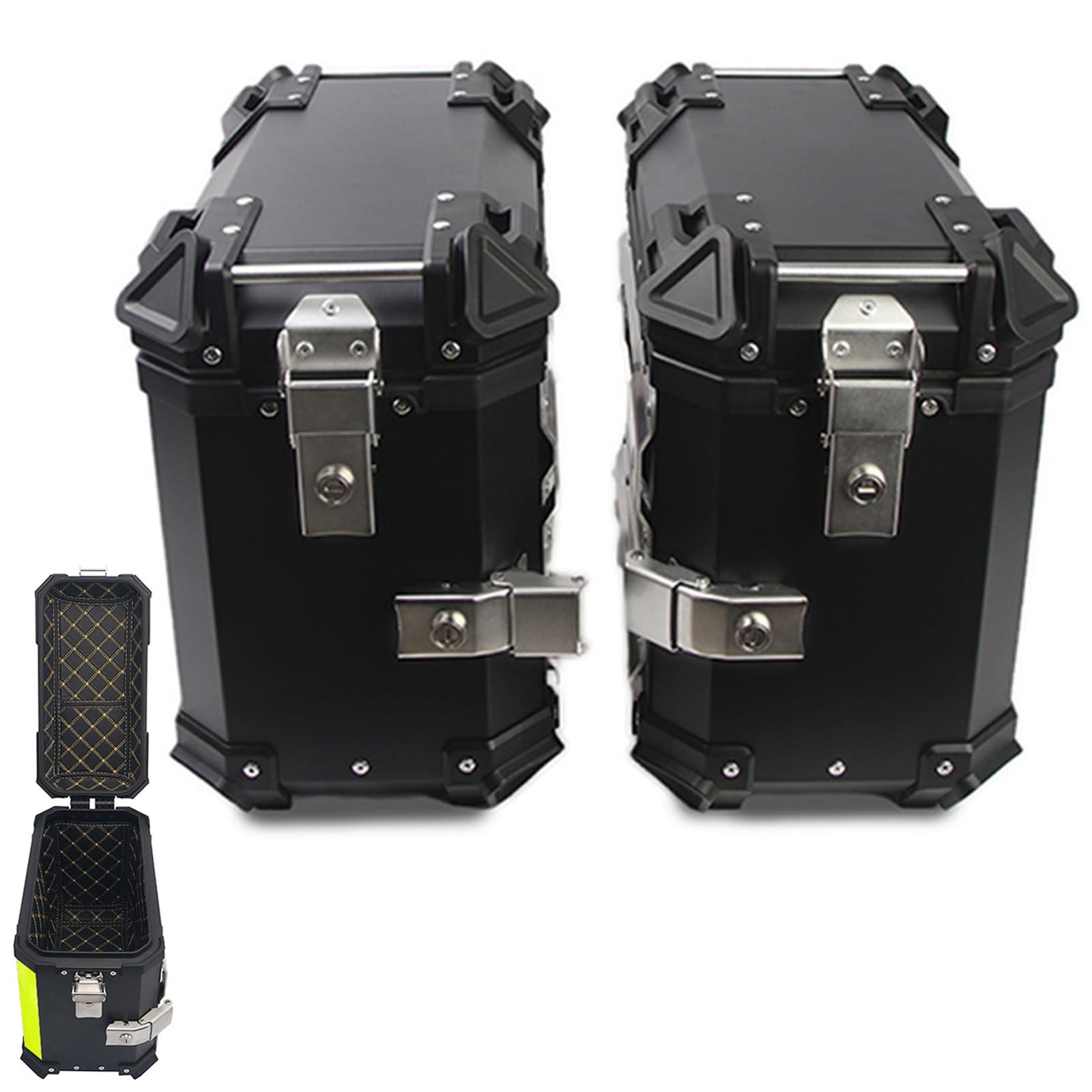 An application scenario or product detail of motorcycle hard cases - Image 1