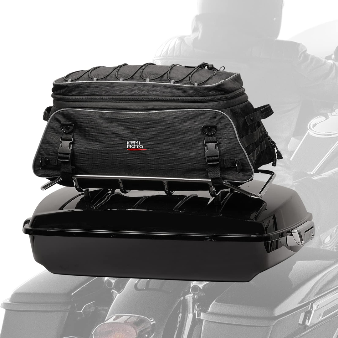An application scenario or product detail of motorcycle luggage rack bag - Image 10